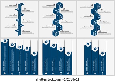 Business Project Infographics Set