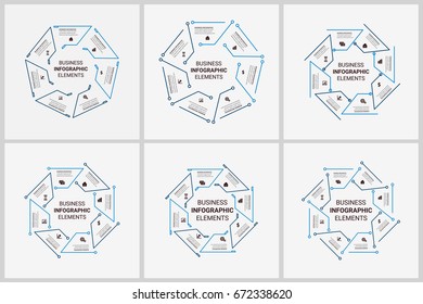 Business Project Infographics Set