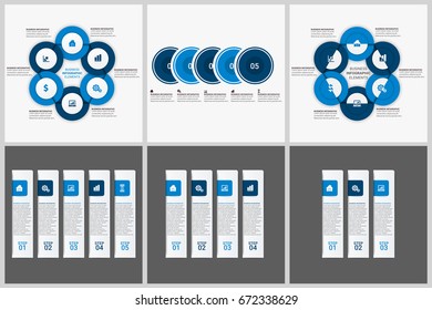 Business Project Infographics Set