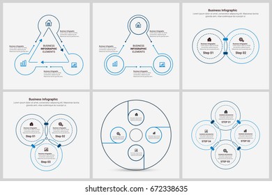 Business Project Infographics Set