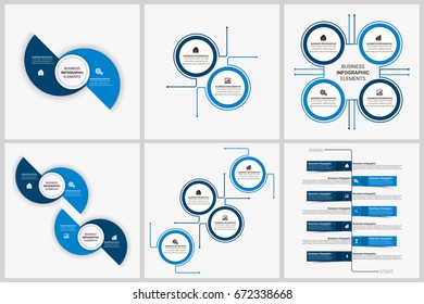 Business Project Infographics Set