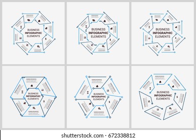 Business Project Infographics Set