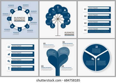 Business Project Infographics set