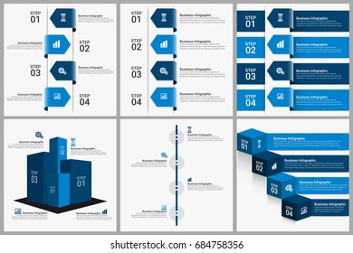 Business Project Infographics set