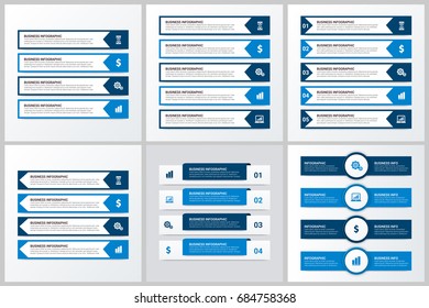 Business Project Infographics set