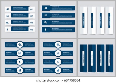 Business Project Infographics set