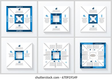Business Project Infographics Sets
