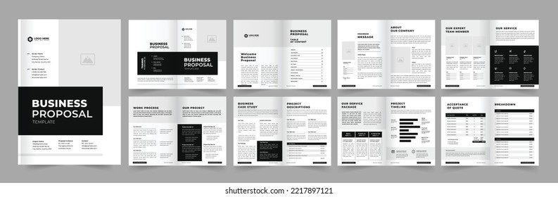 Business Project Proposal or Project Proposal Template