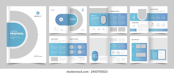 Business Project Proposal Template, Minimal Proposal