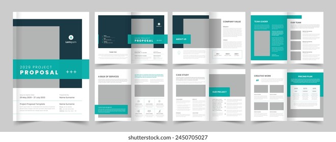 Business Project Proposal Template, Minimal Proposal