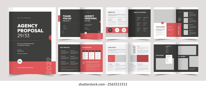 Business Project Proposal Template, Minimal Proposal