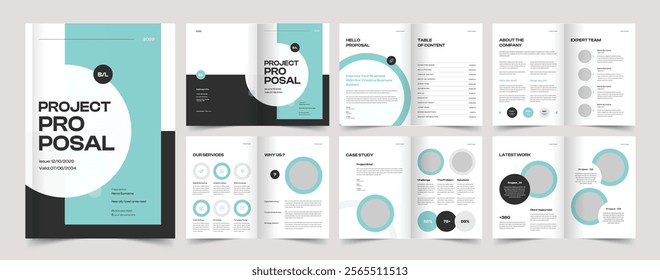 Business Project Proposal Template, Minimal Proposal