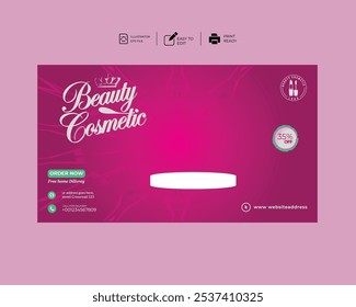 Business promotion and corporate Social Media Post Design banner template