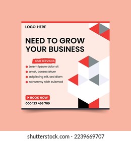 Business Promotional Ads Design Fashion Sale and other business post Template.