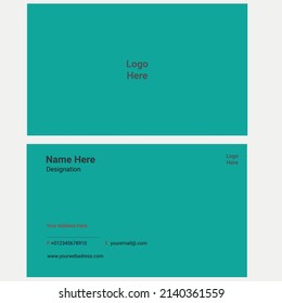 Business promotional Business Card or Visiting Card and template