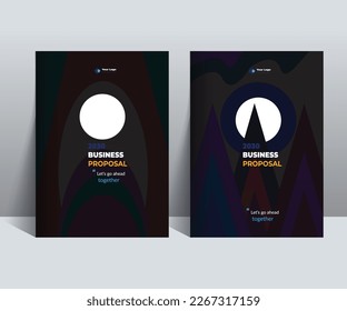 Business Proposal cover Design  Template