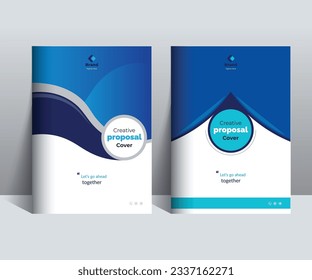 Business Proposal Cover Design template adept for multipurpose projects