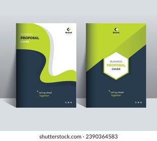 Business Proposal Cover Design template Concepts