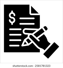Business Proposal Icon Element For Design