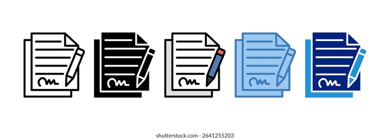 Business Proposal Icon Element For Design