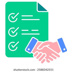 Business Proposal Icon, Offering, Marketing