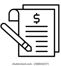 Business Proposal Icon, Offering, Marketing