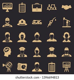 Business proposal icons set. Simple set of 25 business proposal vector icons for web for any design