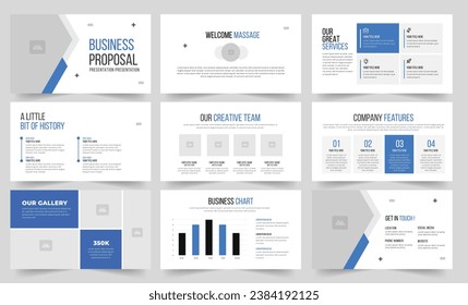 Business proposal Presentation Slide and  Startup Pitch Presentation 