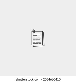 Business proposal vector icon illustration sign
