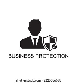 business protection icon , business icon