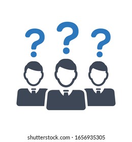 Vektorillustration für Geschäftsfragen