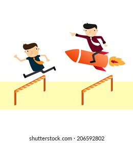 business race concept 