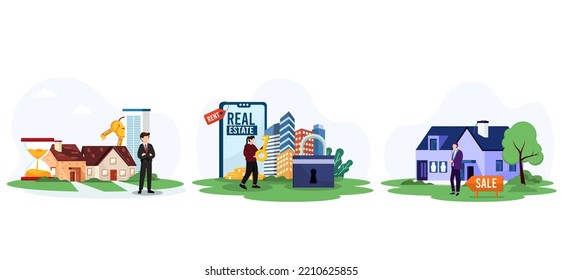 Diseño de paquete plano inmobiliario empresarial
