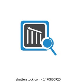 Business recharge minimal solid icon vector
