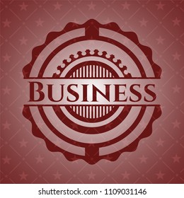 Business red emblem