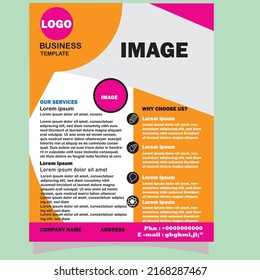 It is a business related flyer design. 