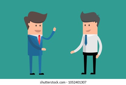 business relationship template vector design