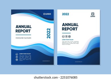 Business Report Cover Letter with Gradient Accent