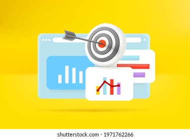 Informe comercial con diferentes gráficos 