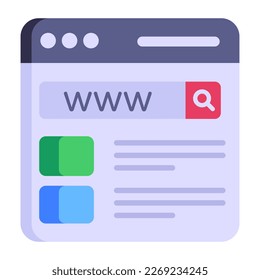 Business report flat icon, annual analysis statement 