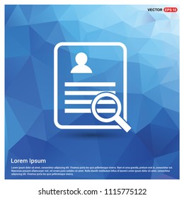 Business report icon - Free vector icon
