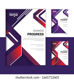 Business report or progress design template - Powered by Shutterstock - Get 15% off with code: PIKWIZARD15