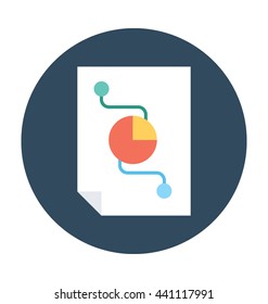 Business Report Vector Icon