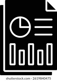 Business Report vector icon. Can be used for printing, mobile and web applications.