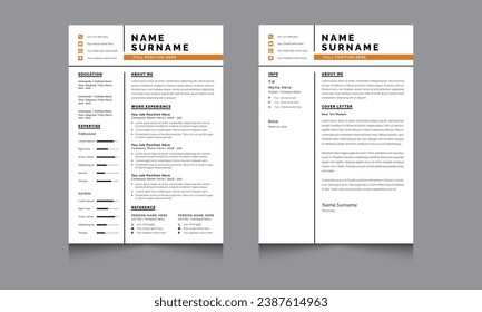 Business Resume Template and Cv