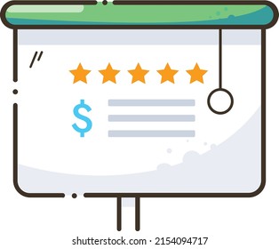 Business Review On Projector Concept