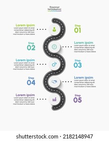 Business road map timeline infographic icons designed for abstract background template