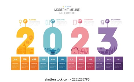 Business road map timeline infographic template. Modern milestone element timeline diagram calendar and 4 quarter topics, Can be used for vector infographics, digital marketing data presentations.