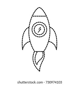 business rocket start launch success concept