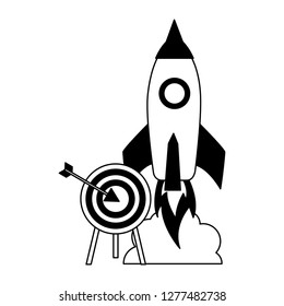 business rocket and target startup